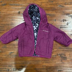 3-6 month reversible Columbia jacket